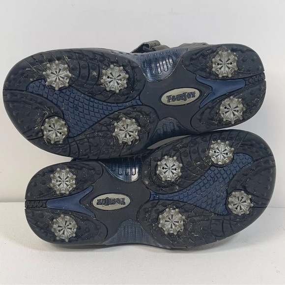 FootJoy 45641 Brown Leather Adjustable Softspikes Golf Sandal Shoes Mens US 8 M - Picture 6 of 8